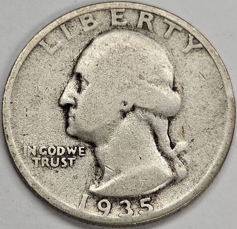 1935-S Washington Quarter Good
