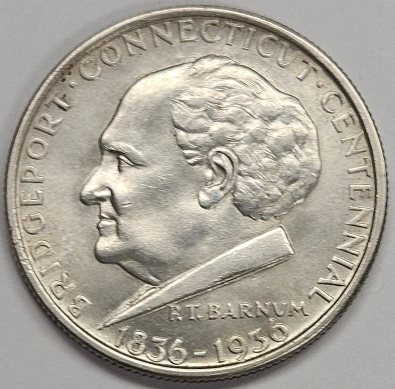 Bridgeport Half 1936 Gem Brilliant Uncirculated