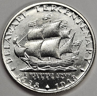 Delaware Half 1936 Gem BU+