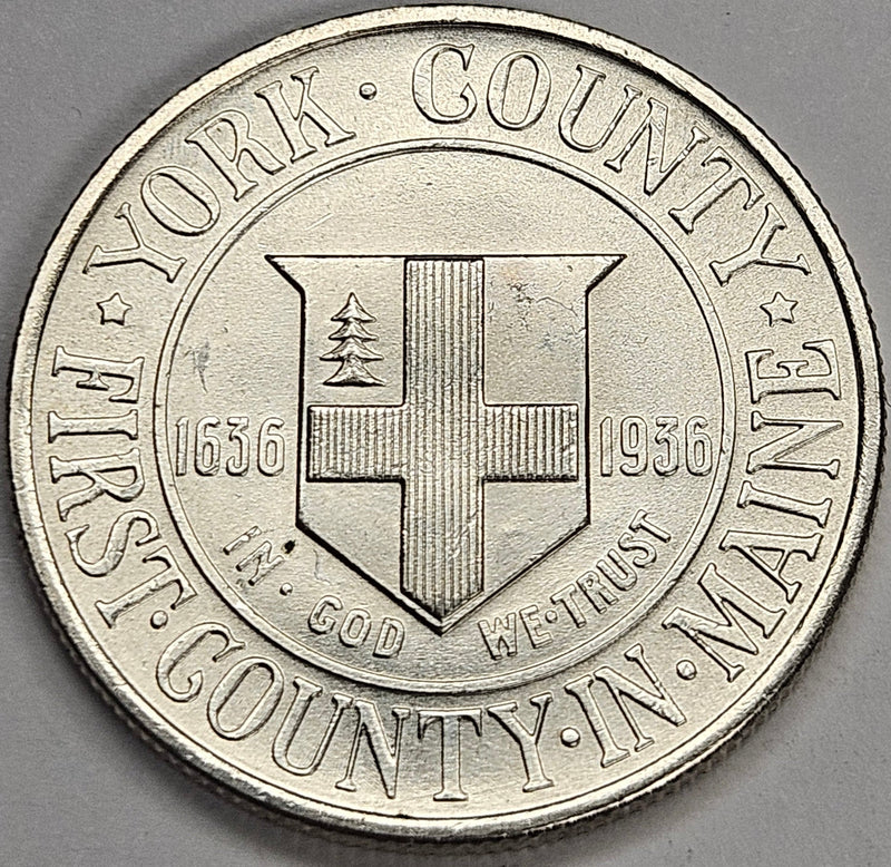 York Half 1936 Superb Brilliant Uncirculated