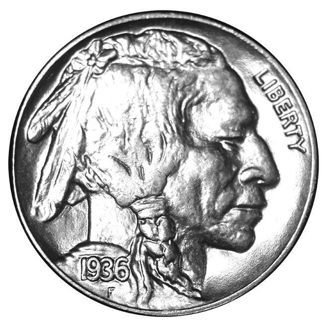 1936 Buffalo Nickel . . . . Choice Brilliant Uncirculated