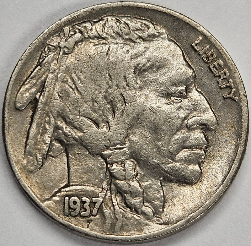 1937 Buffalo Nickel Choice About Uncirculated
