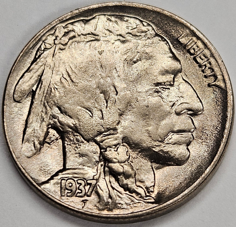 1937-D Buffalo Nickel Gem BU+