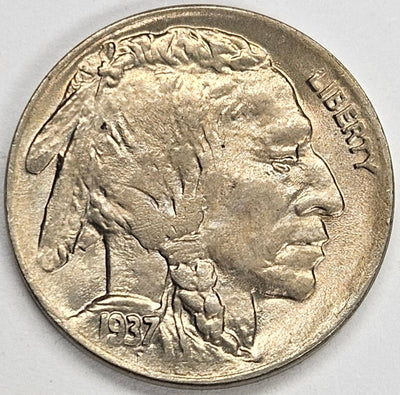 1937-D Buffalo Nickel Gem Brilliant Uncirculated