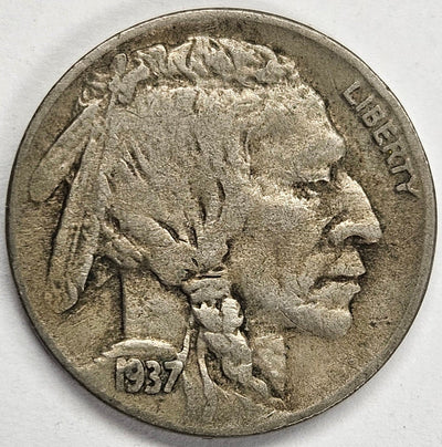 1937-D Buffalo Nickel XF/AU