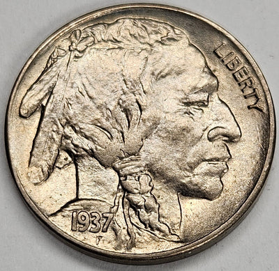 1937-S Buffalo Nickel Choice Brilliant Uncirculated