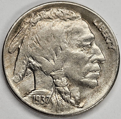 1937-S Buffalo Nickel XF/AU