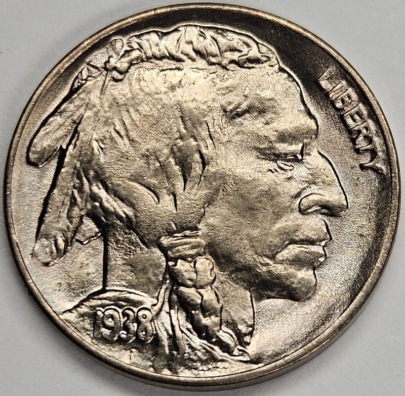 1938-D/D Buffalo Nickel Gem Brilliant Uncirculated