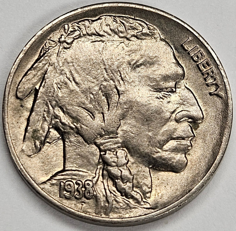 1938-D Buffalo Nickel Gem Brilliant Uncirculated