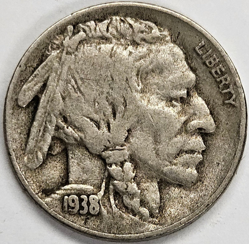 1938-D Buffalo Nickel Extremely Fine