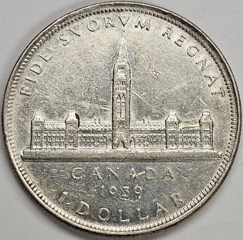 1939 Canadian Dollar . . . . XF/AU