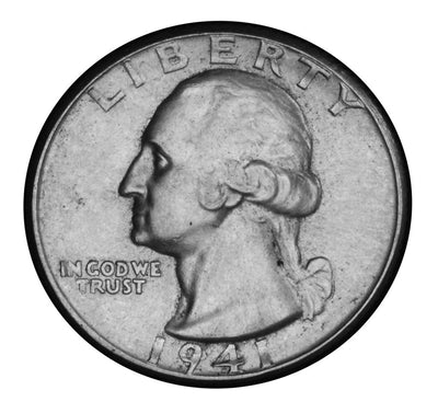 1941 Washington Quarter Brilliant Uncirculated