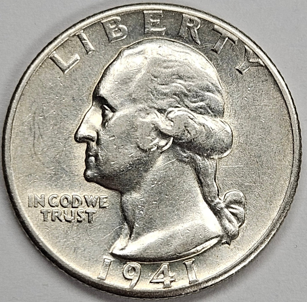 1941-D Washington Quarter Brilliant Uncirculated – Mount Vernon Coin