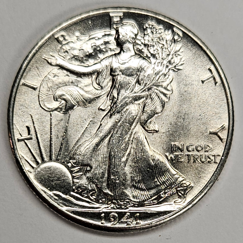 1941 Walking Liberty Half Brilliant Uncirculated