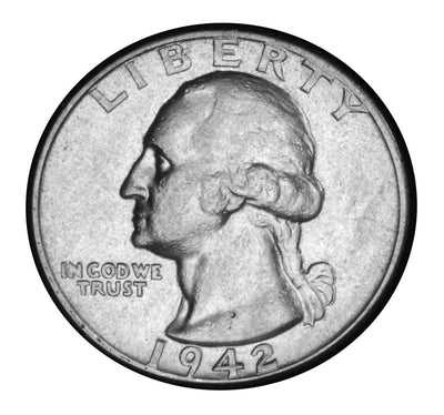 1942 Washington Quarter Brilliant Uncirculated