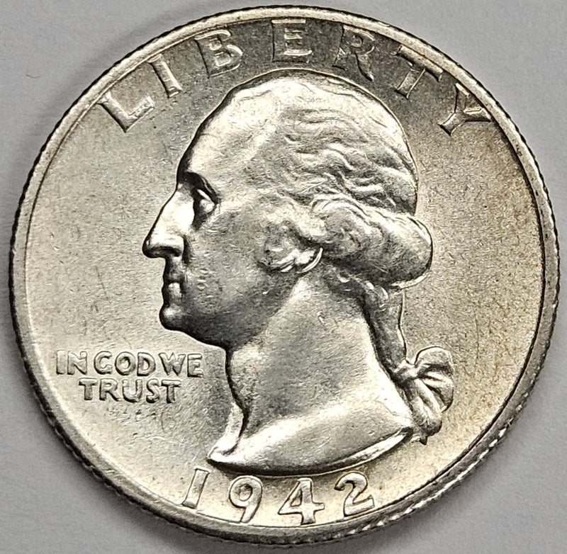 1942-S Washington Quarter . . . . Brilliant Uncirculated