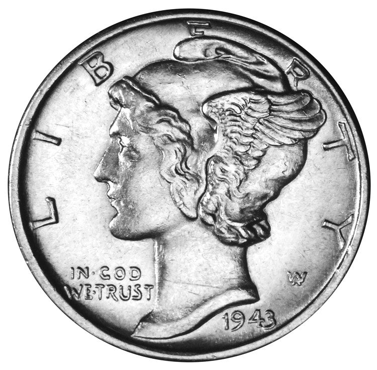 1943-D Mercury Dime Brilliant Uncirculated