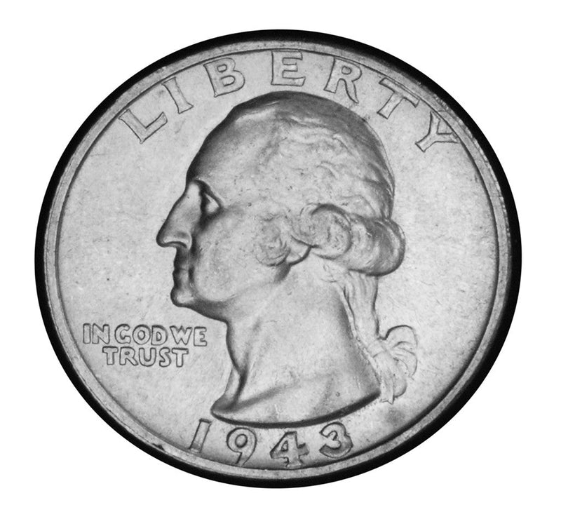 1943-S Washington Quarter Brilliant Uncirculated