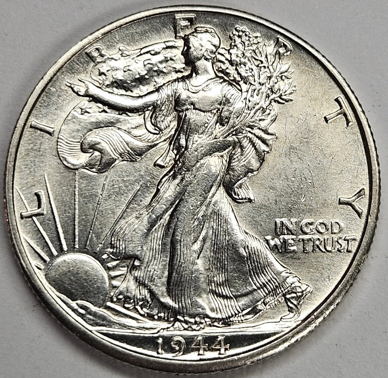 1944-D Walking Liberty Half . . . . Brilliant Uncirculated
