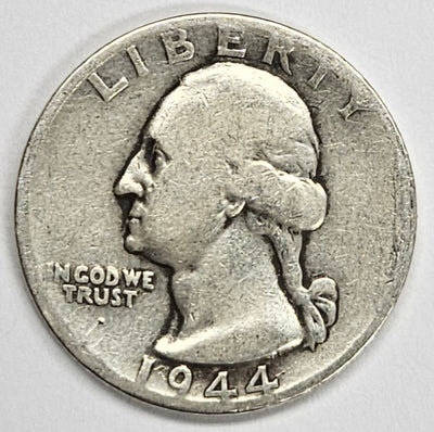 1944-D Washington Quarter Very Good