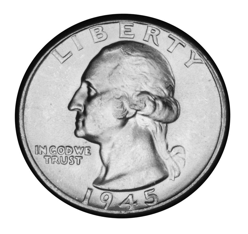 1945 Washington Quarter Brilliant Uncirculated