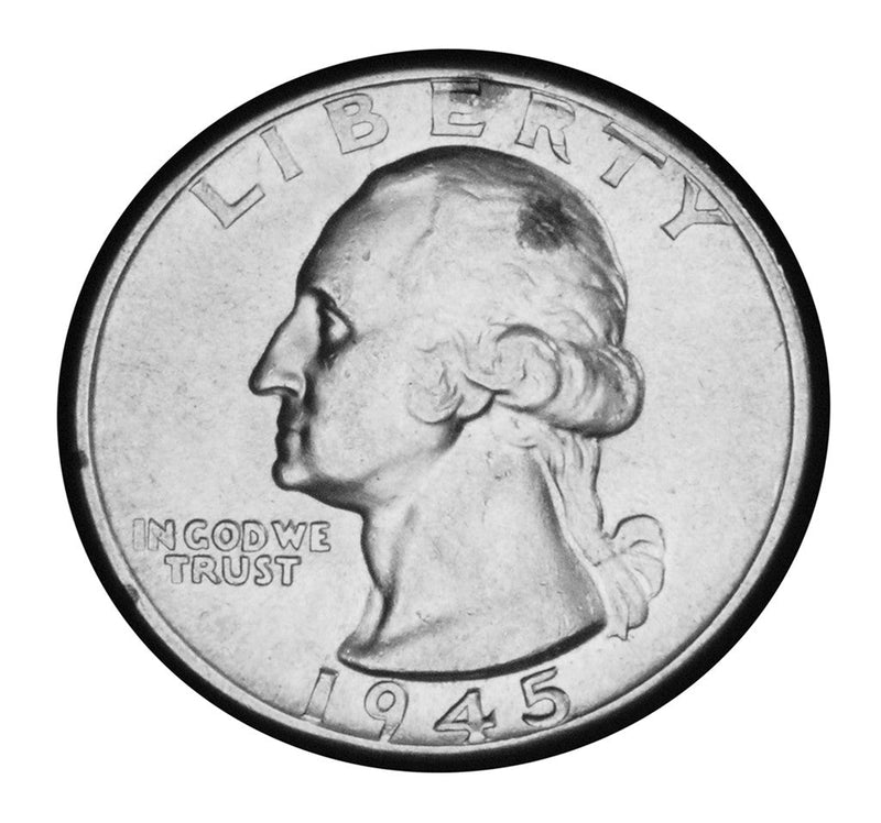 1945-D Washington Quarter Brilliant Uncirculated
