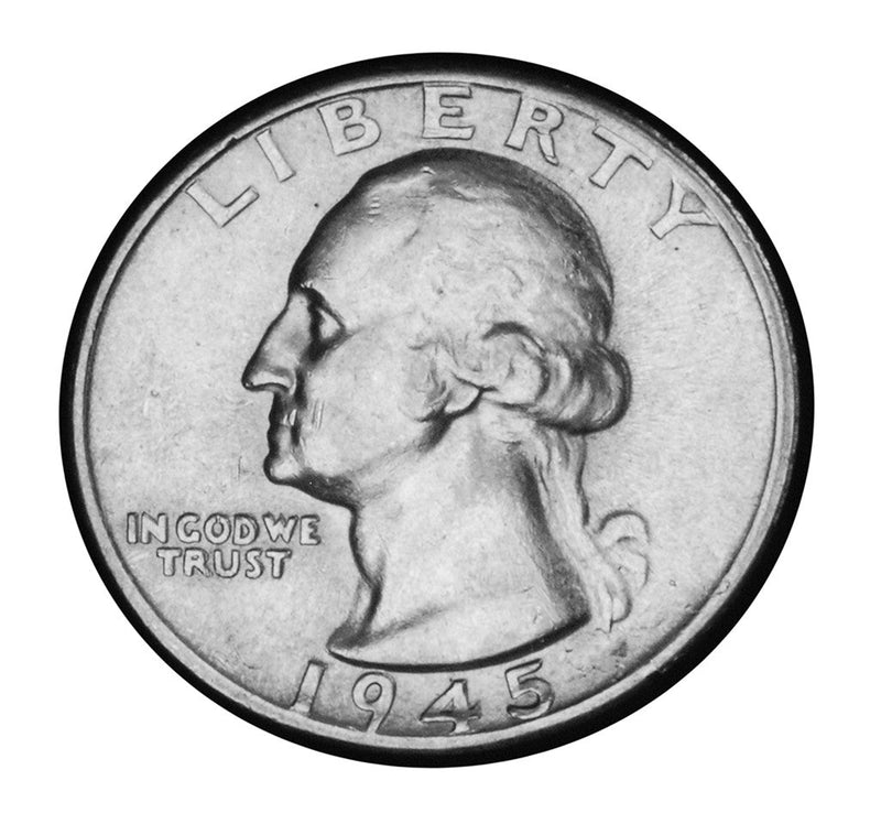 1945-S Washington Quarter Brilliant Uncirculated