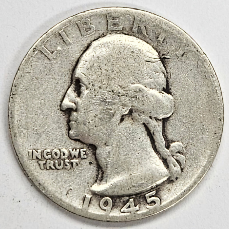 1945-S Washington Quarter Very Good