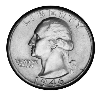 1946-D Washington Quarter Brilliant Uncirculated