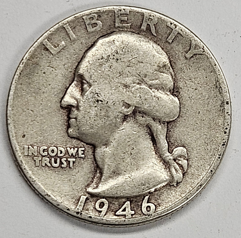 1946 Washington Quarter Very Good