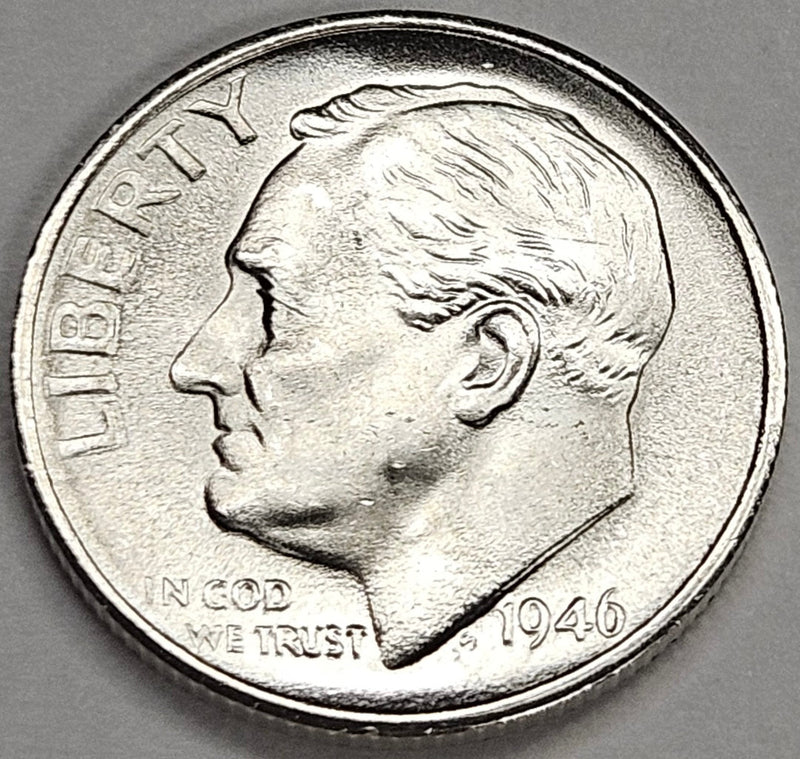 1946-S Roosevelt Dime Superb Brilliant Uncirculated
