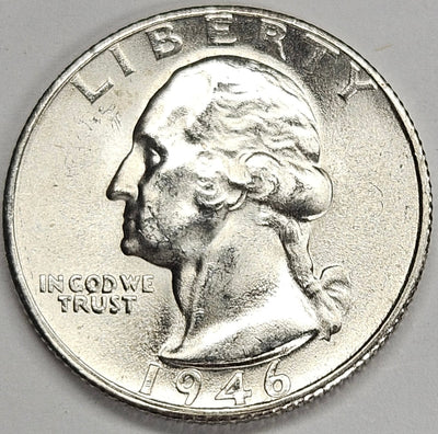 1946-S Washington Quarter Superb Brilliant Uncirculated