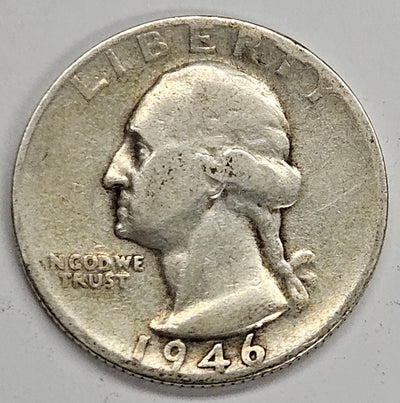 1946-S Washington Quarter Very Good