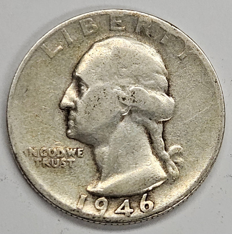 1946-S Washington Quarter Very Good