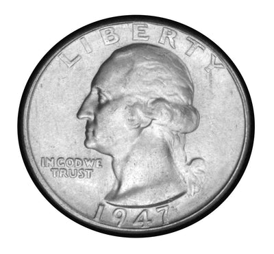 1947-D Washington Quarter Brilliant Uncirculated