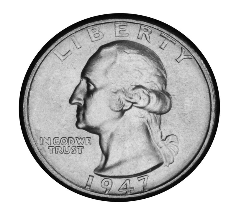 1947-S Washington Quarter Brilliant Uncirculated