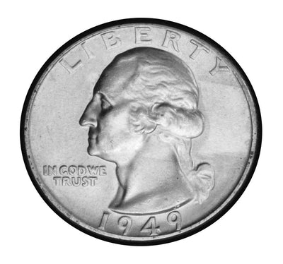 1949 Washington Quarter Brilliant Uncirculated