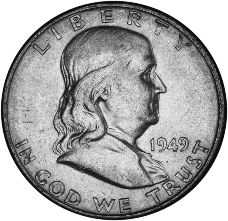 1949-S Franklin Half Brilliant Uncirculated