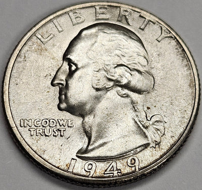 1949-D Washington Quarter Gem Brilliant Uncirculated