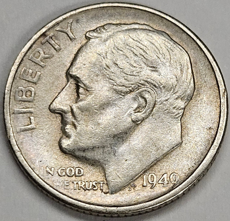 1949-S Roosevelt Dime Choice About Uncirculated