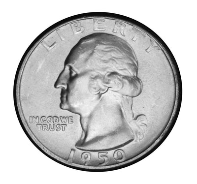 1950-D Washington Quarter Brilliant Uncirculated