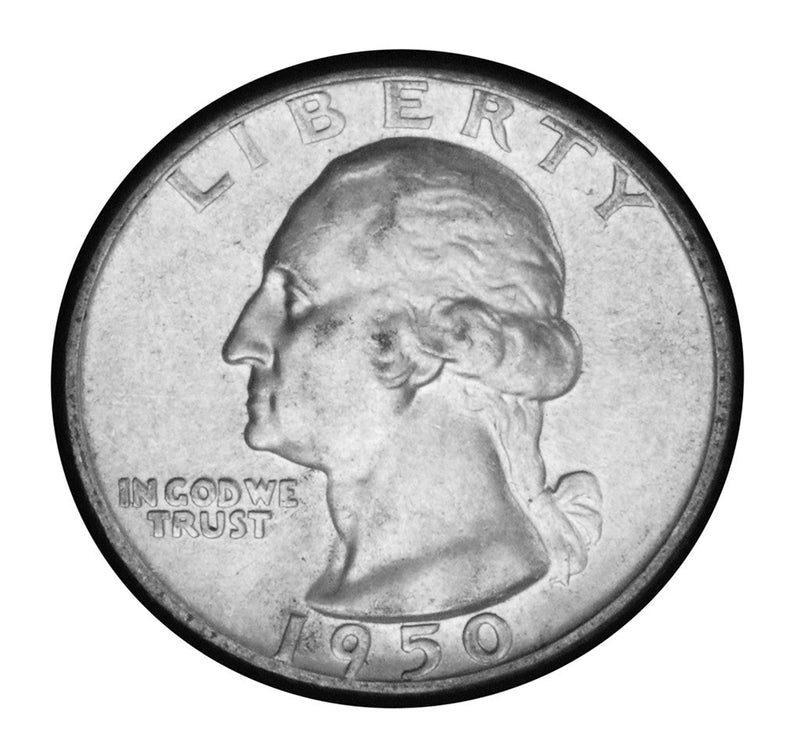 1950 Washington Quarter Brilliant Uncirculated