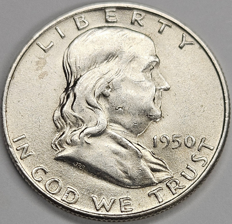 1950-D Franklin Half . . . . Brilliant Uncirculated