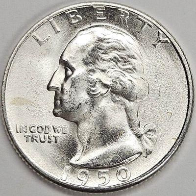 1950-S Washington Quarter Gem Brilliant Uncirculated