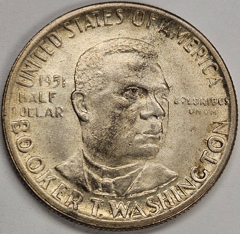 Booker T. Washington Half 1951 . . . . Choice Brilliant Uncirculated