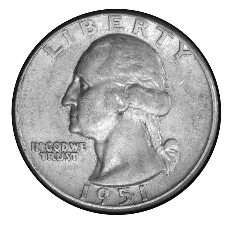 1951 Washington Quarter Brilliant Uncirculated