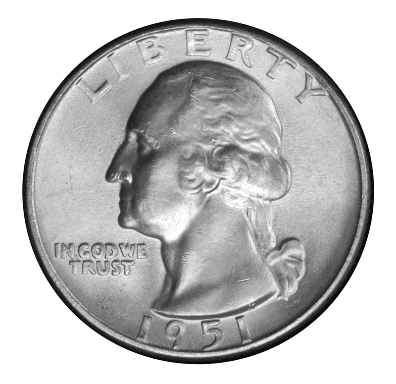 1951-D Washington Quarter Brilliant Uncirculated