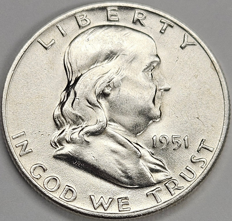 1951-D Franklin Half . . . . Brilliant Uncirculated