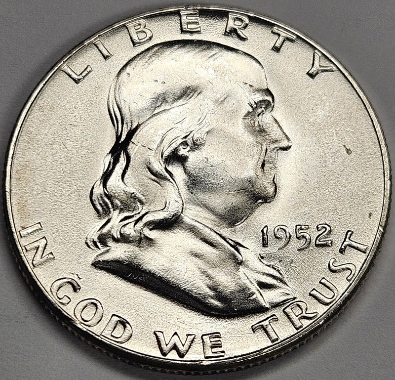 1952 Franklin Half . . . . Gem BU Full Bell Lines