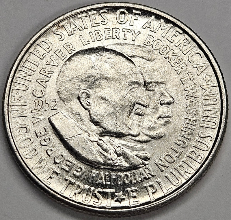 Washington-Carver Half 1952 Gem Brilliant Uncirculated